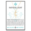 My Saint My Hero Faithful Light Three Cross Necklace | Fabulous Fashions Boutique - Omaha, NE