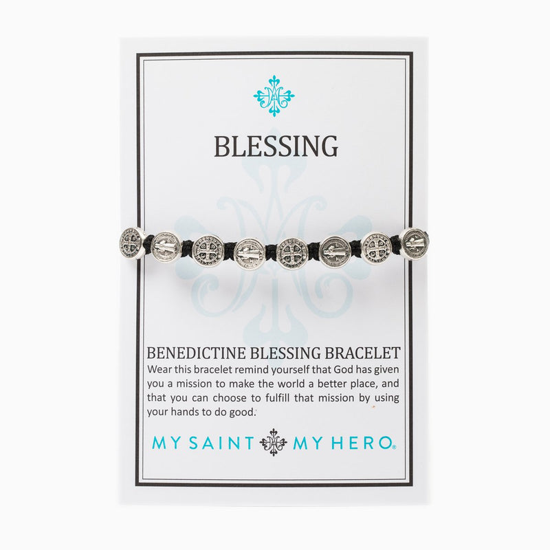 My Saint My Hero Benedictine Blessing Bracelet