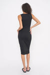 Project social T Jahla Ruched Front Midi Dress