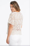 Tribal Dolman Sleeved Embroidered Top