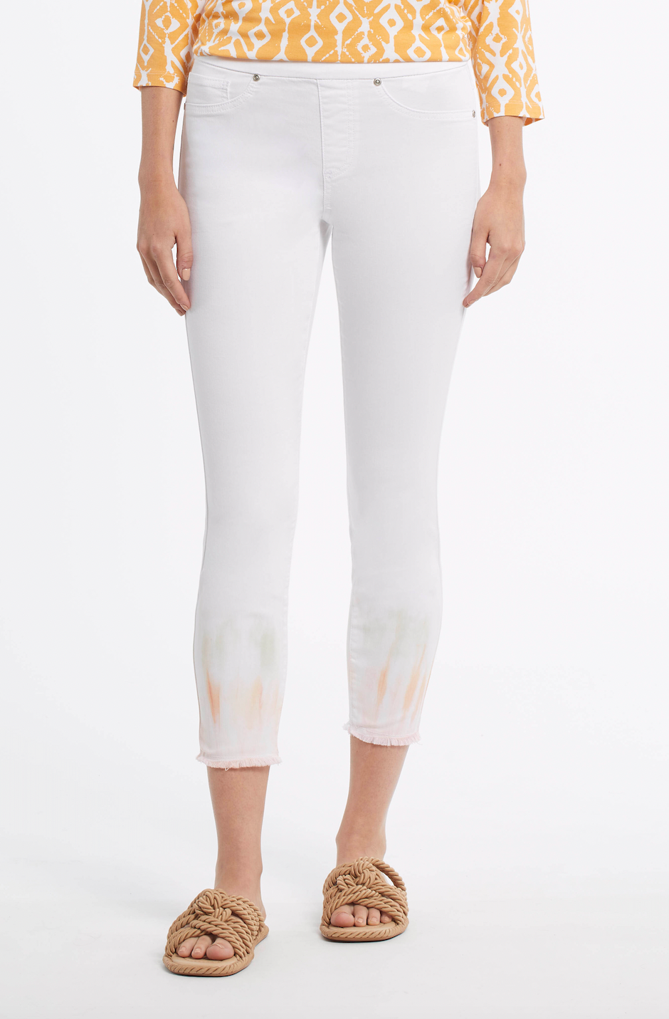 Tribal Audrey Pull On Crop Jegging