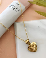 Bracha Sacred Heart Necklace | Fabulous Fashions Boutique - Omaha, NE